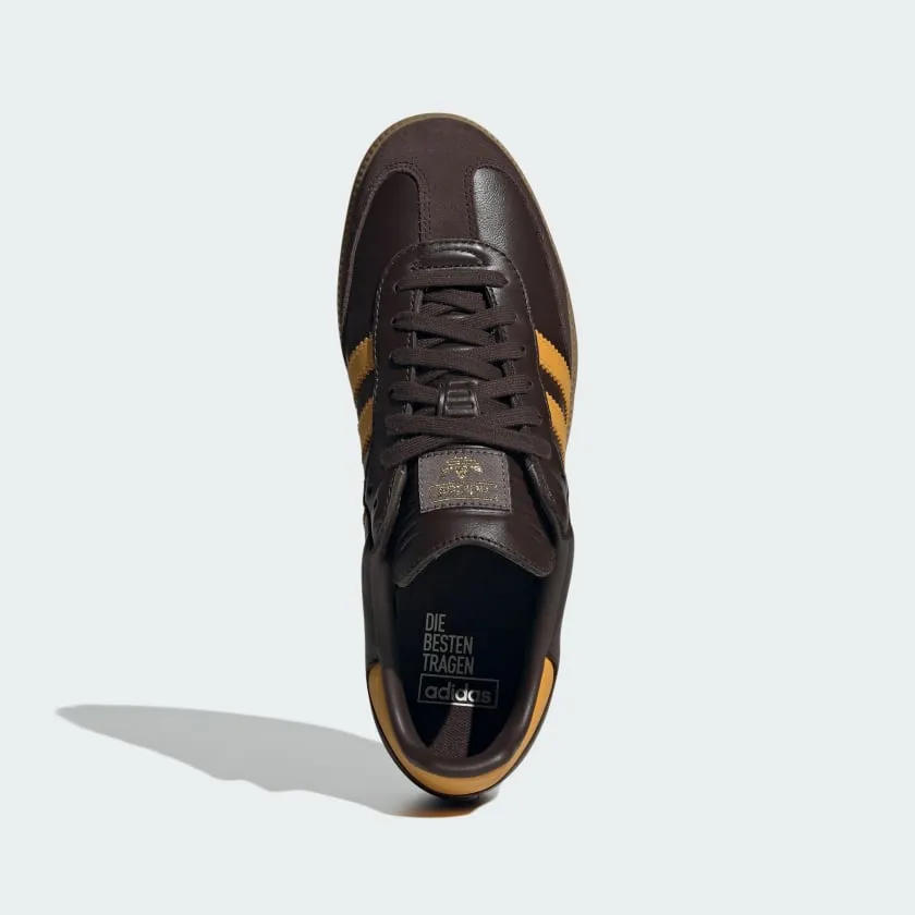 Adidas SAMBA Brown/Yellow