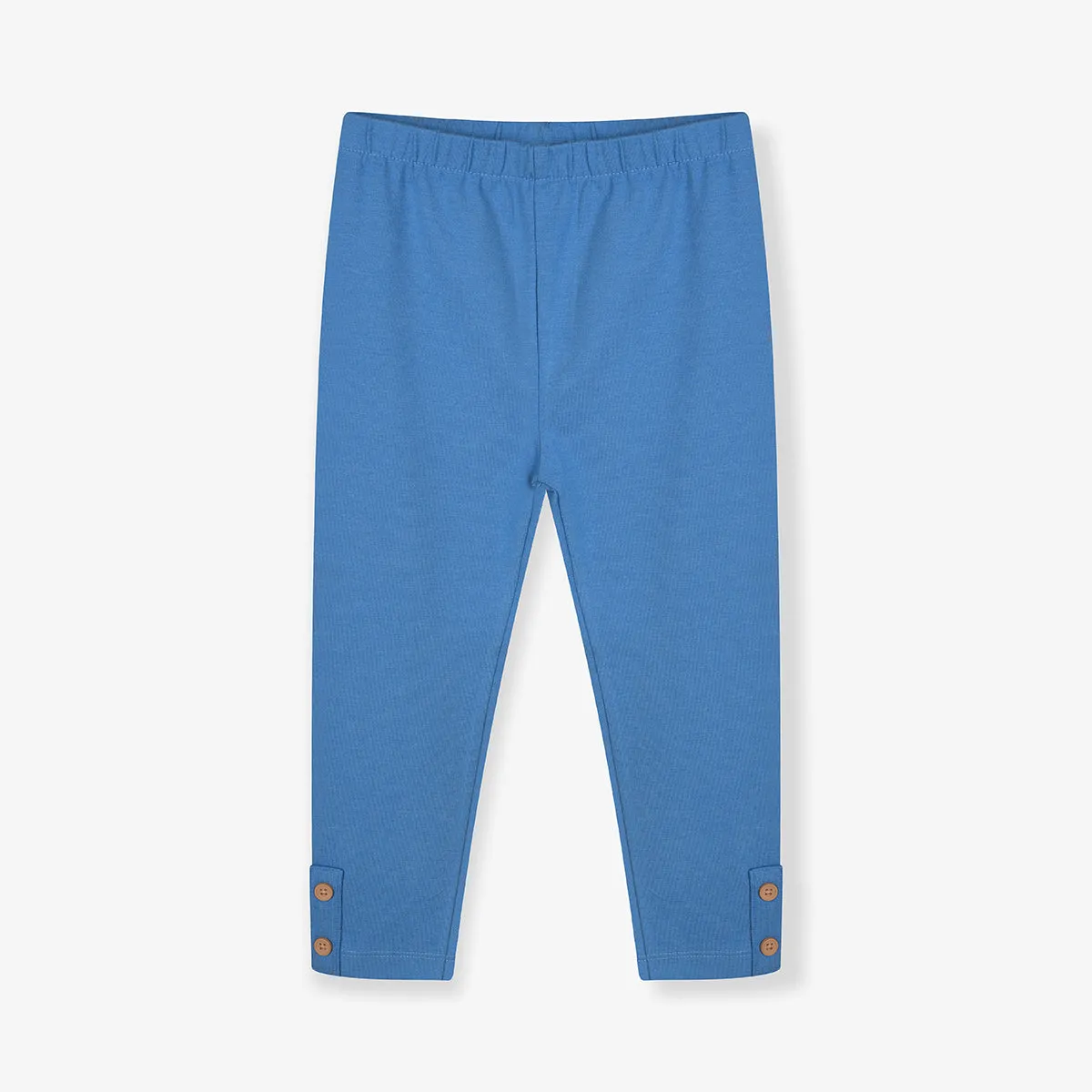 Ankle Buttons Royal Blue Summer Trouser 10332