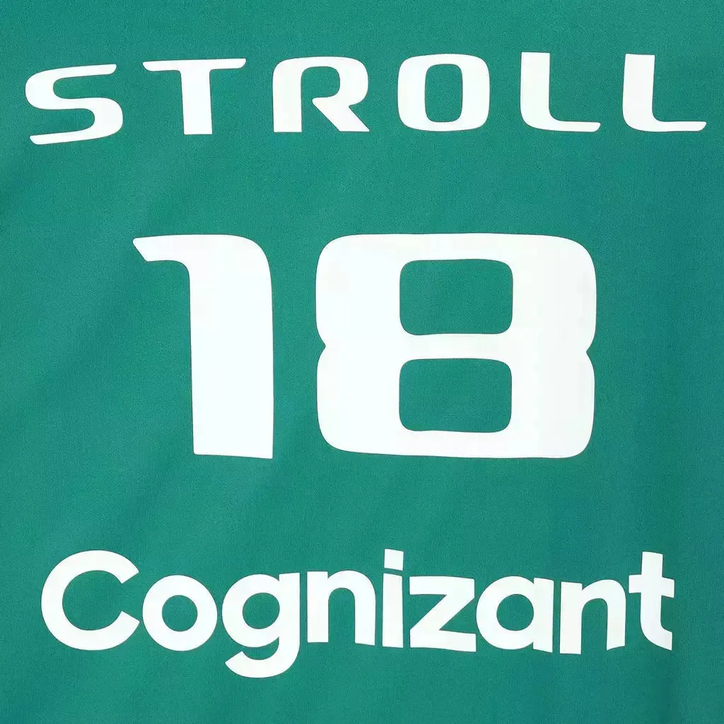 Aston Martin Cognizant F1 2022 Men's Lance Stroll Driver T-Shirt- Green