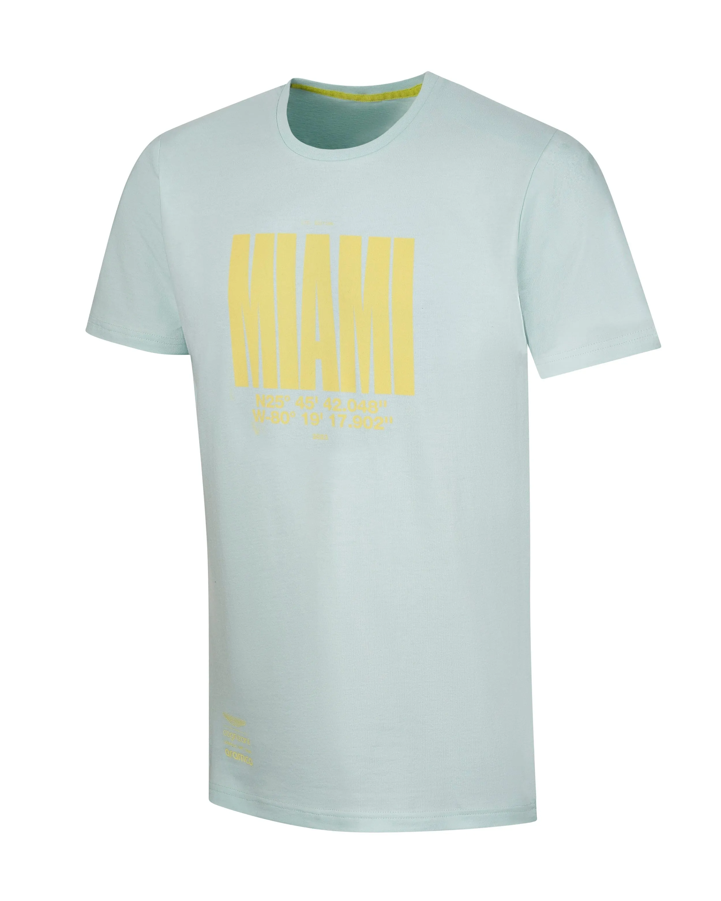 Aston Martin Cognizant F1 Limited Edition Miami GP T-Shirt - Pastel Green