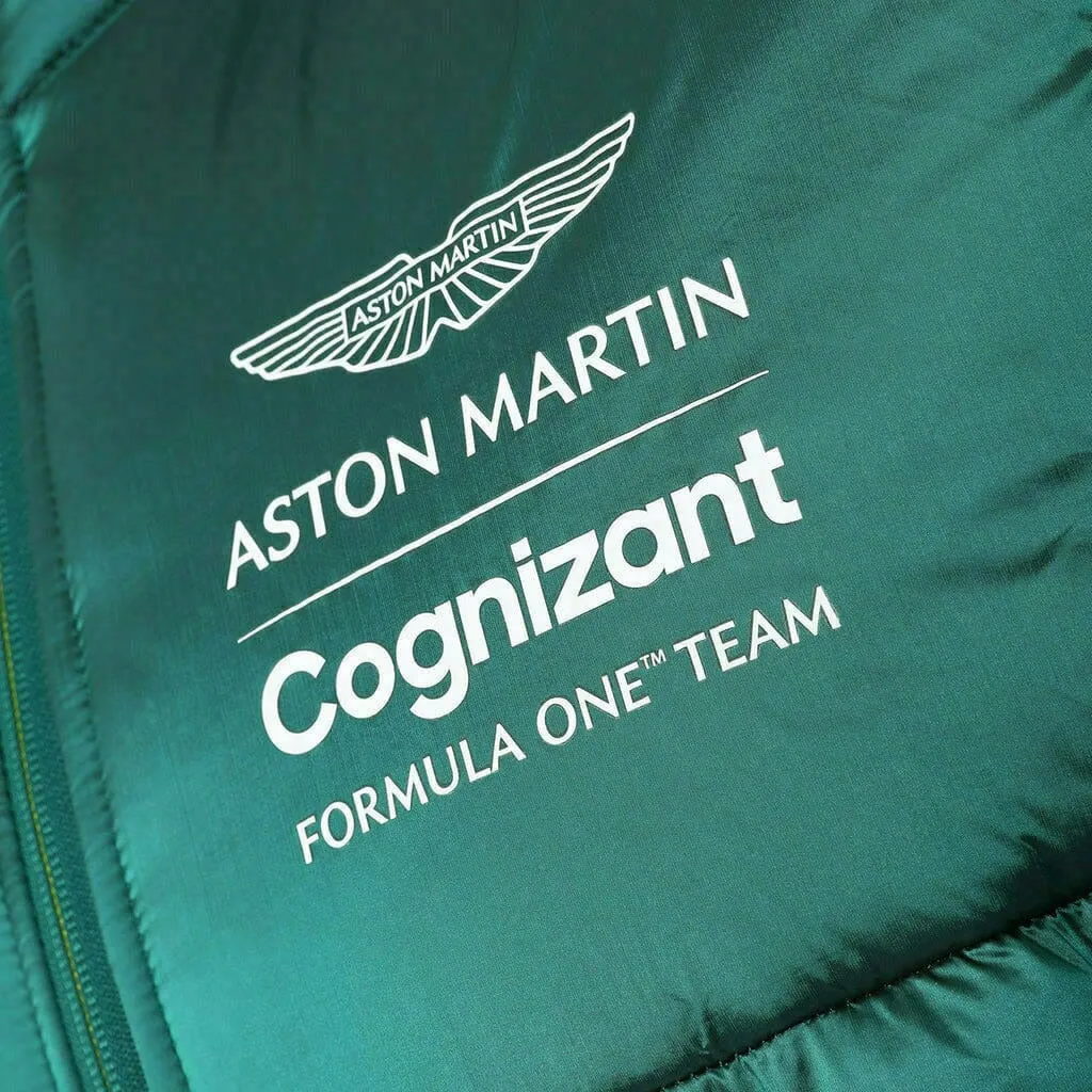 Aston Martin Cognizant F1 Men's Team Hybrid Jacket- Green