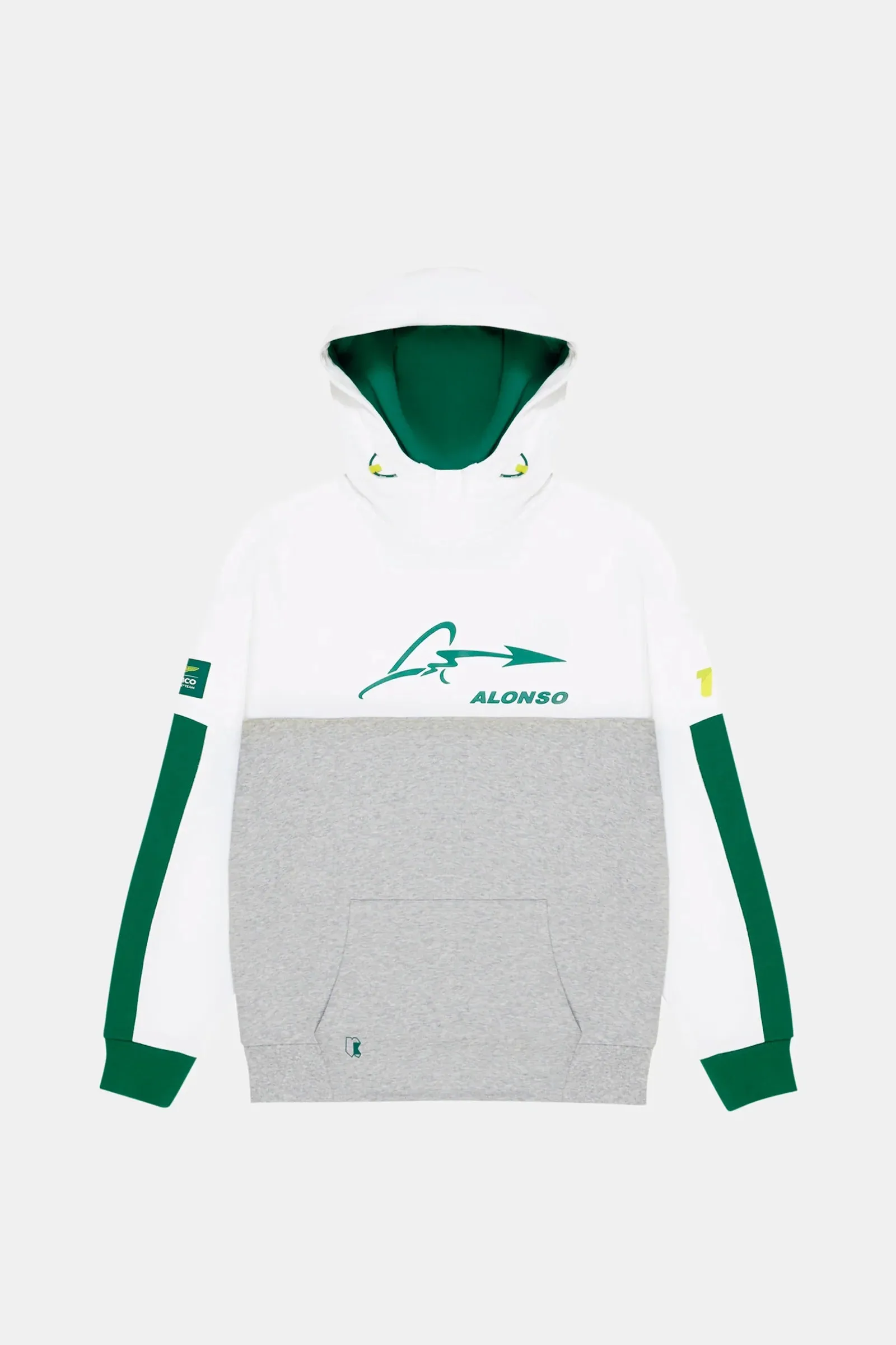 Aston Martin F1 Kimoa Fernando Alonso #14 Hoodie - Multicolor