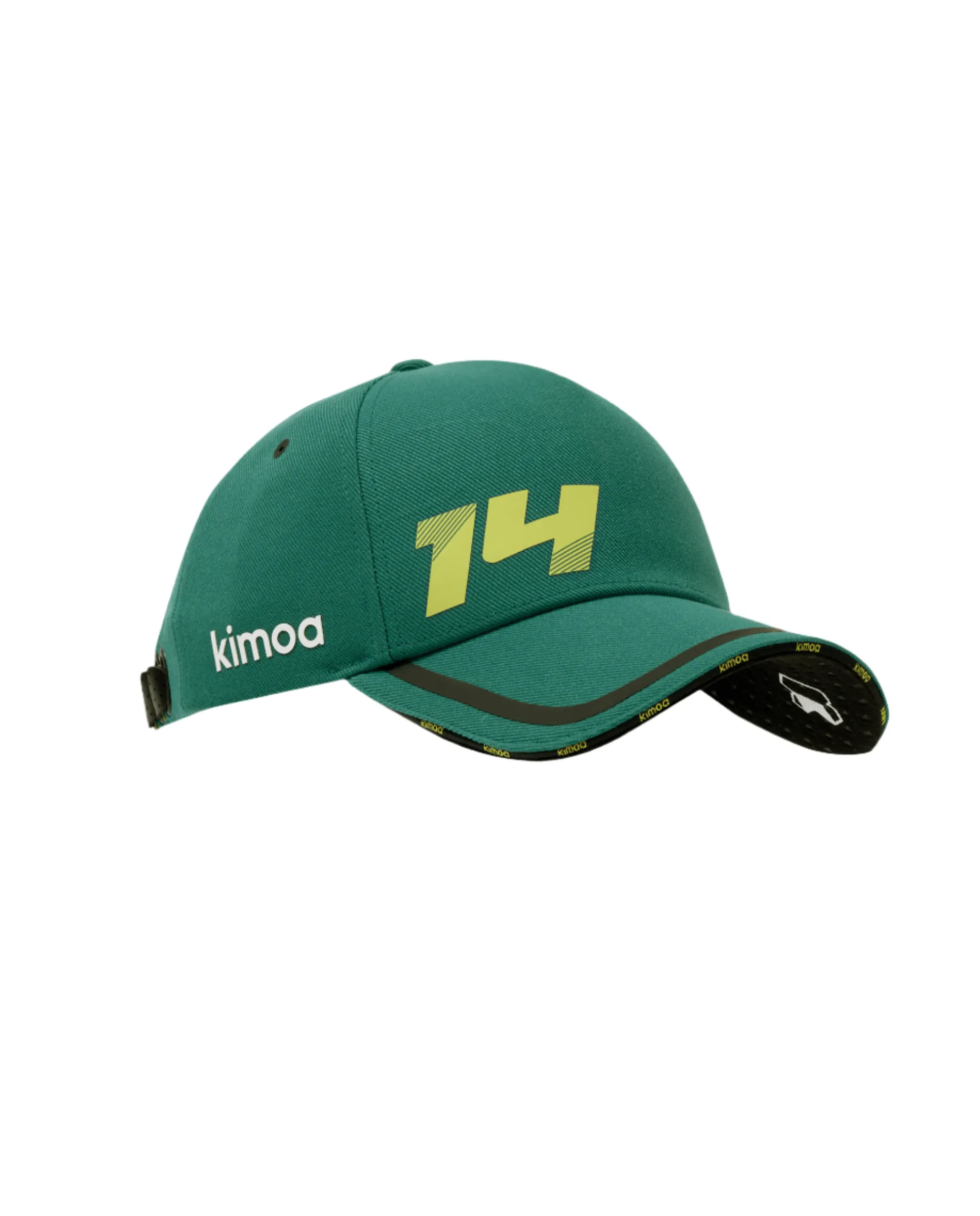 Aston Martin F1 Kimoa Fernando Alonso Tech Hat- Green