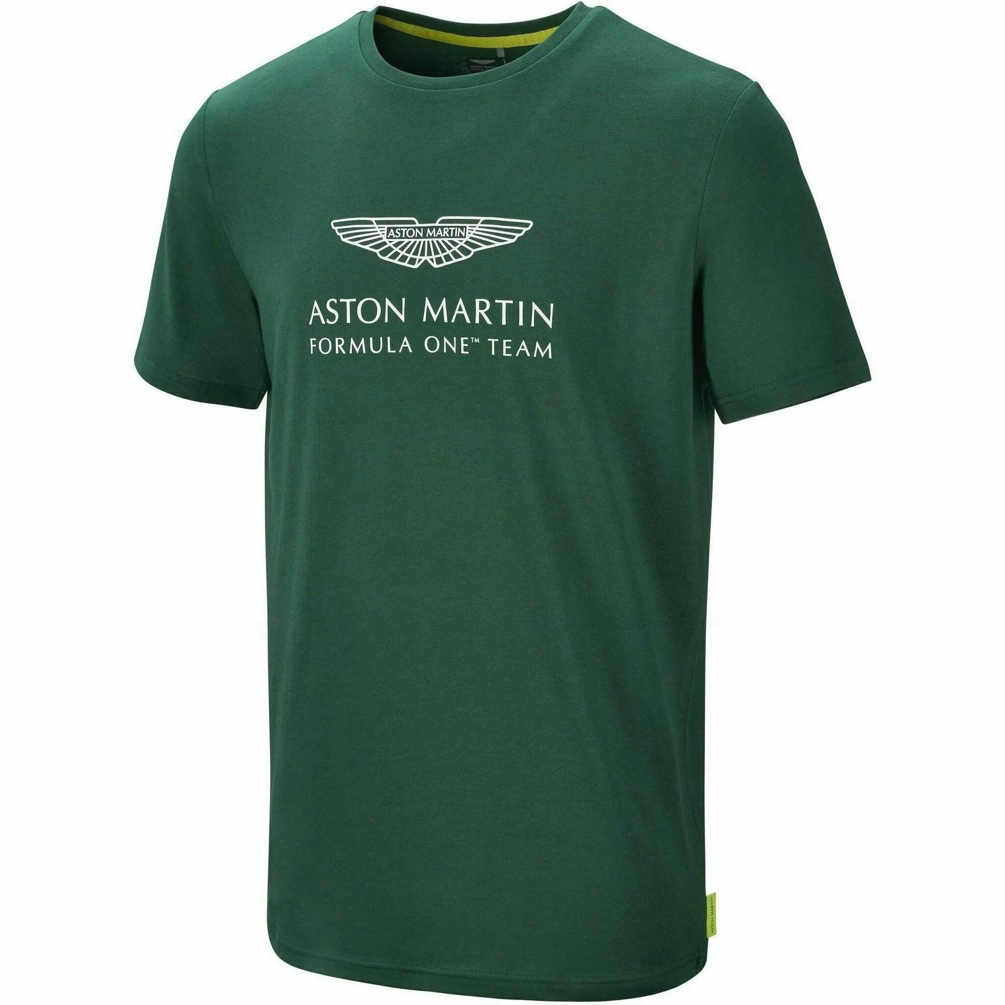 Aston Martin F1 Men's Essential Logo T-Shirt -Green/Black