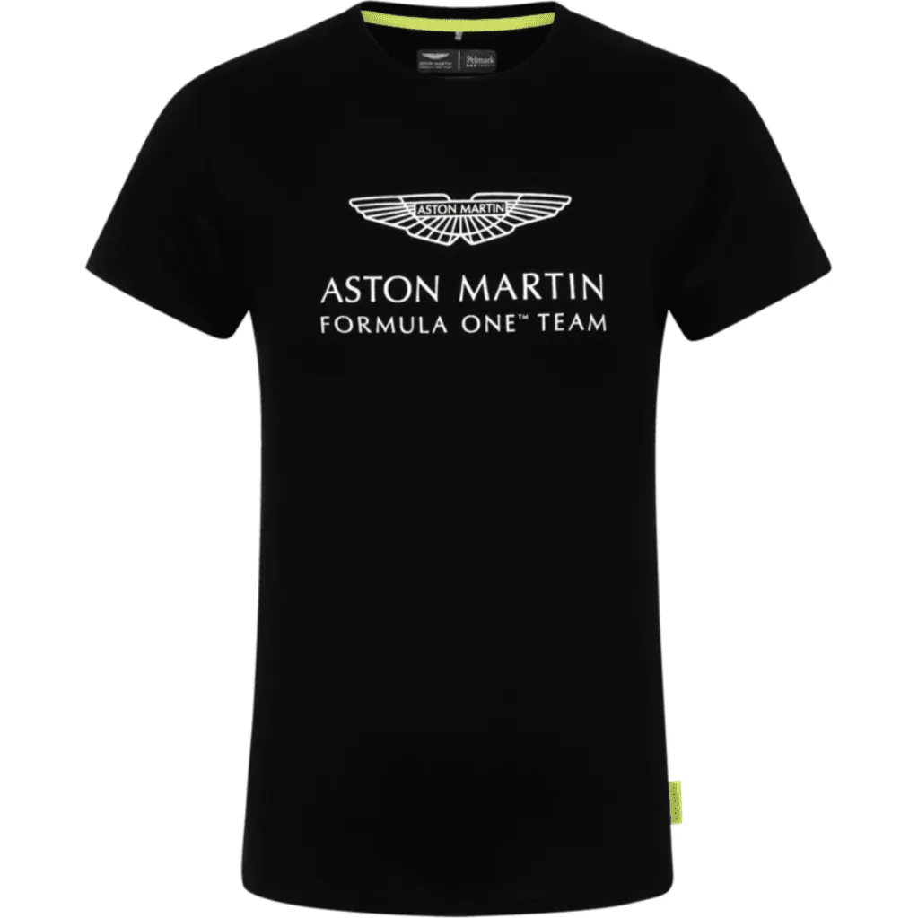 Aston Martin F1 Men's Essential Logo T-Shirt -Green/Black