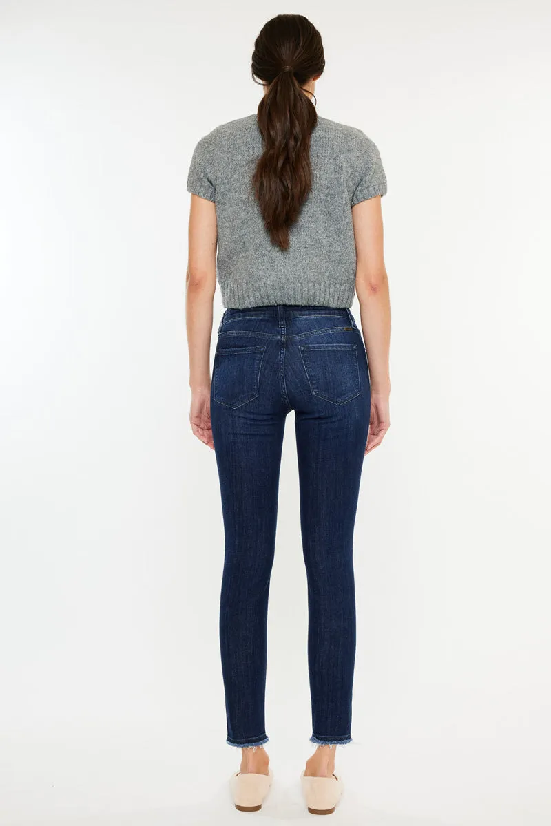 Atlanna Mid Rise Ankle Skinny