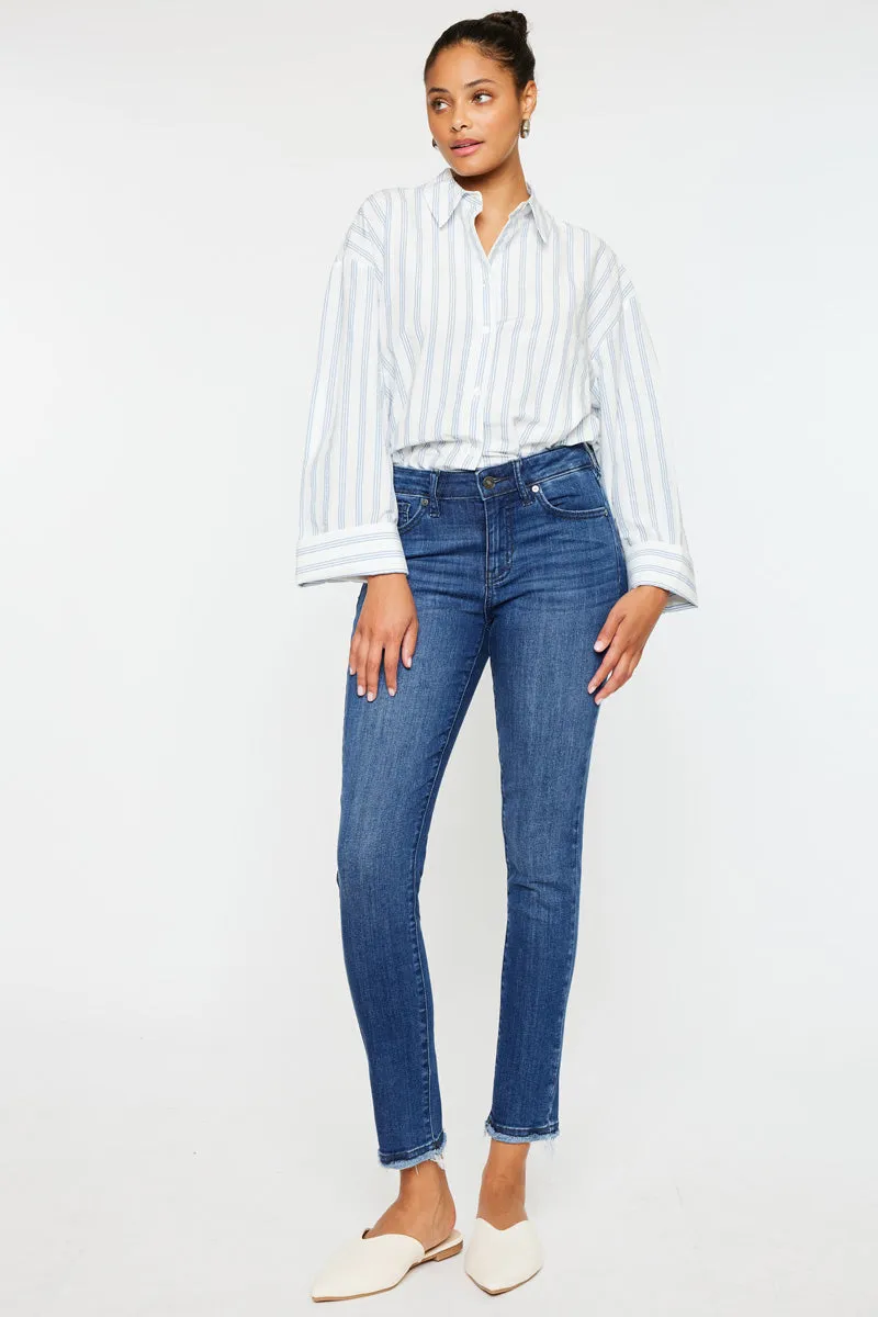 Atlanna Mid Rise Ankle Skinny