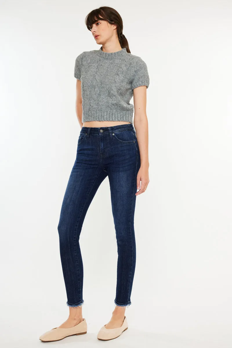 Atlanna Mid Rise Ankle Skinny