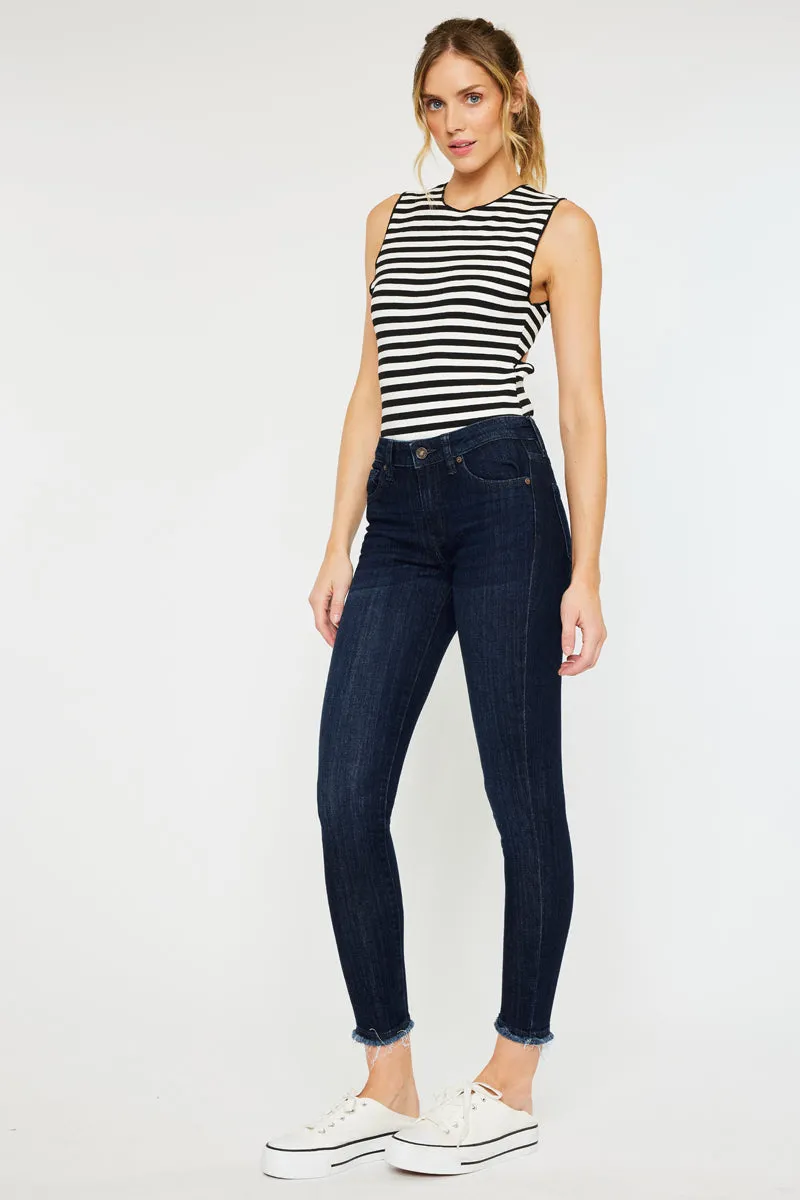 Atlanna Mid Rise Ankle Skinny