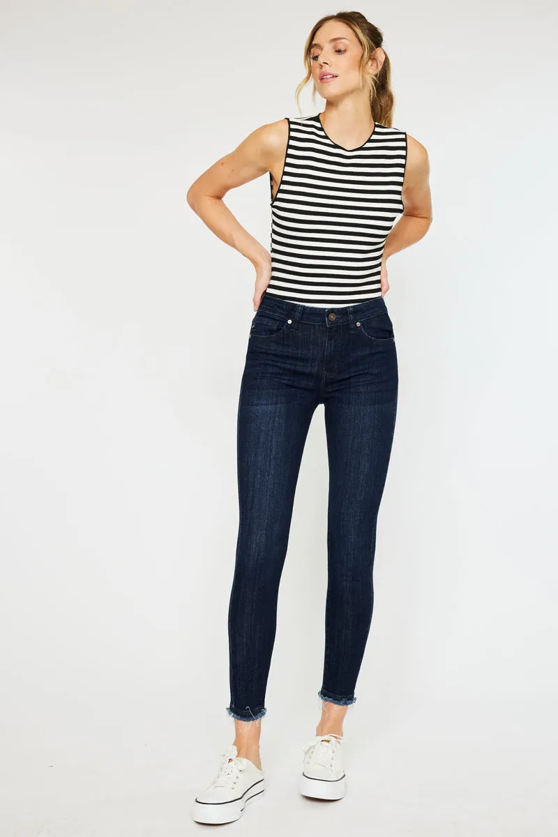 Atlanna Mid Rise Ankle Skinny