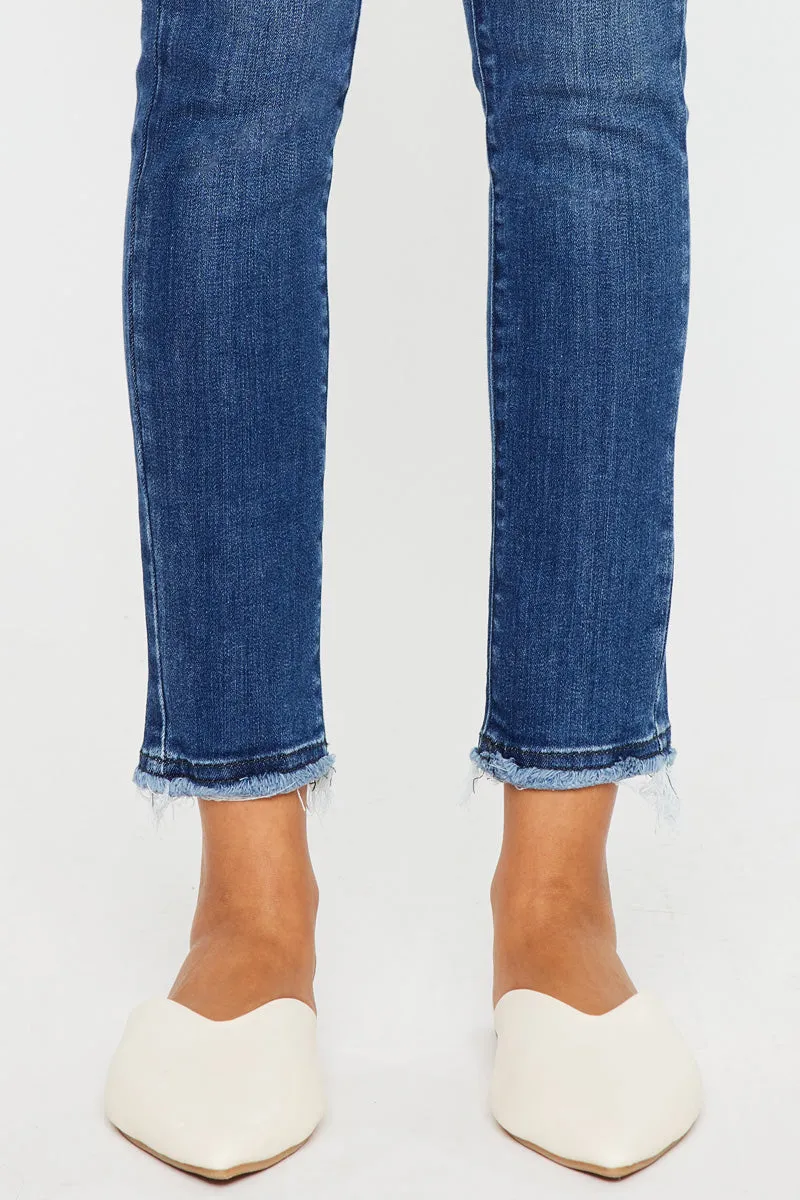 Atlanna Mid Rise Ankle Skinny