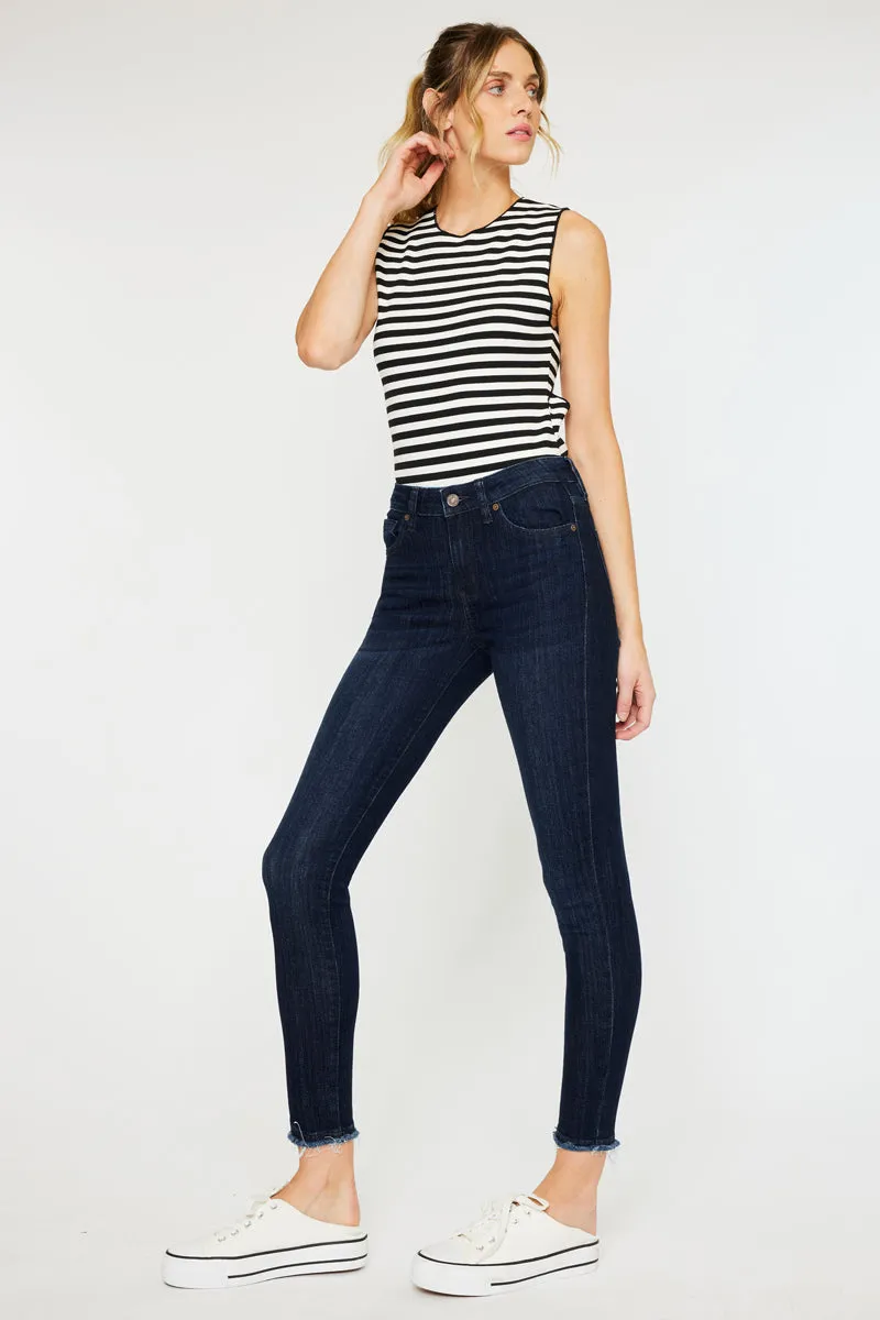 Atlanna Mid Rise Ankle Skinny