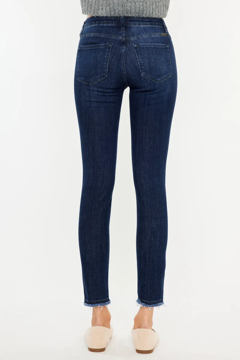 Atlanna Mid Rise Ankle Skinny