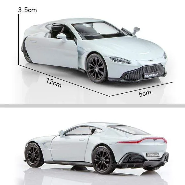 Birthday Gift 1:36 Alloy Car Model Simulation Exquisite Diecasts Toy Vehicle RMZ city Maserati Aston Martin Doors Open Pull Back