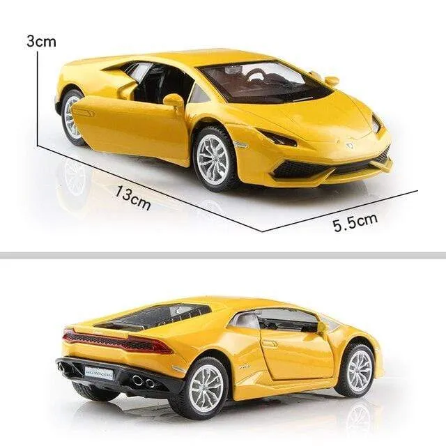 Birthday Gift 1:36 Alloy Car Model Simulation Exquisite Diecasts Toy Vehicle RMZ city Maserati Aston Martin Doors Open Pull Back