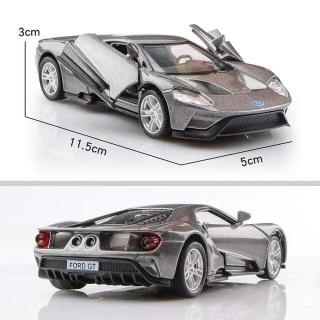 Birthday Gift 1:36 Alloy Car Model Simulation Exquisite Diecasts Toy Vehicle RMZ city Maserati Aston Martin Doors Open Pull Back