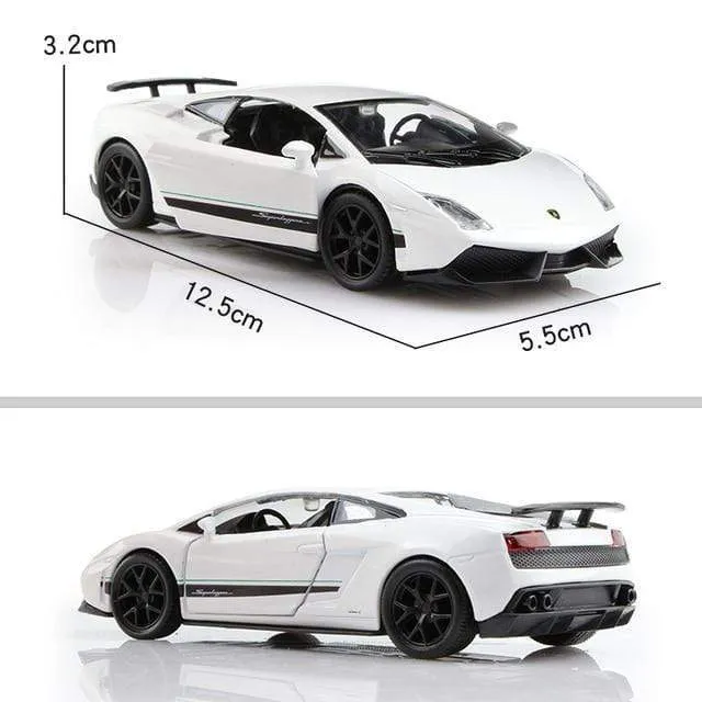 Birthday Gift 1:36 Alloy Car Model Simulation Exquisite Diecasts Toy Vehicle RMZ city Maserati Aston Martin Doors Open Pull Back