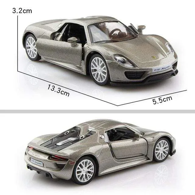 Birthday Gift 1:36 Alloy Car Model Simulation Exquisite Diecasts Toy Vehicle RMZ city Maserati Aston Martin Doors Open Pull Back