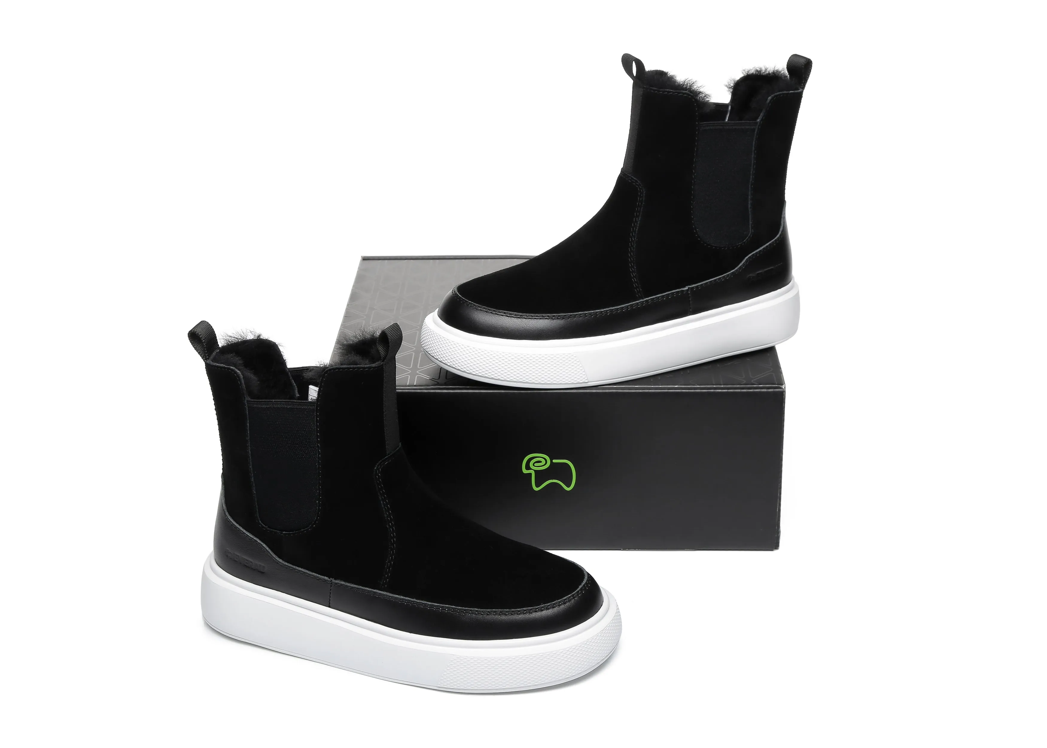 Black Ankle Sneaker Women Futura