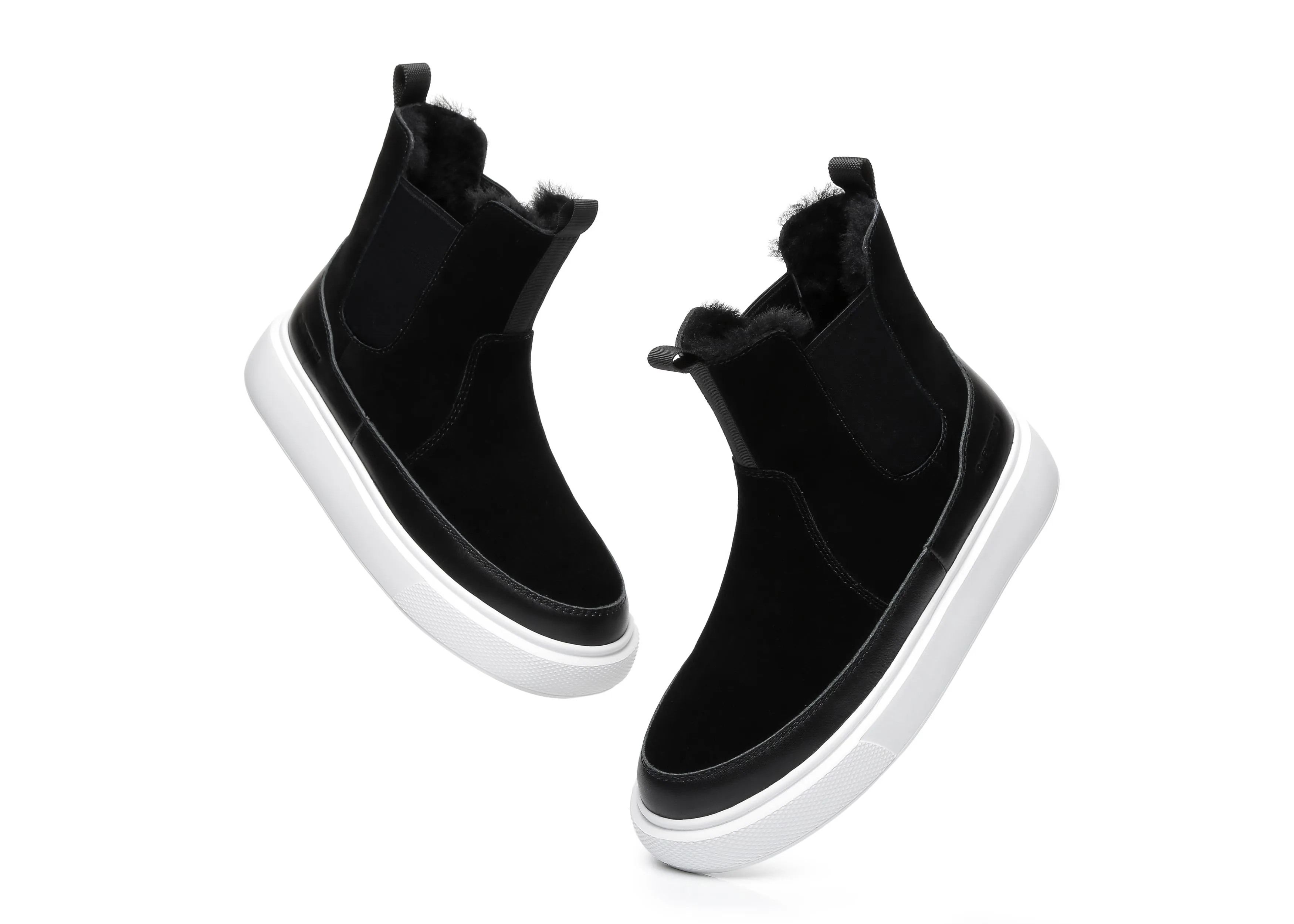 Black Ankle Sneaker Women Futura