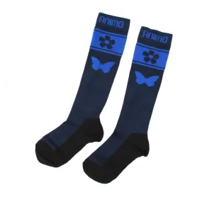 BOOT SOCKS BY ANIMO UNISEX LONG  MOD. TESORO Navy blue