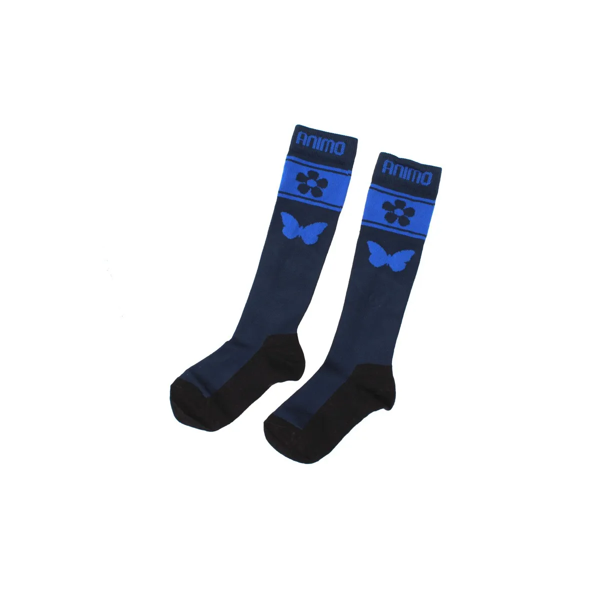 BOOT SOCKS BY ANIMO UNISEX LONG  MOD. TESORO Navy blue