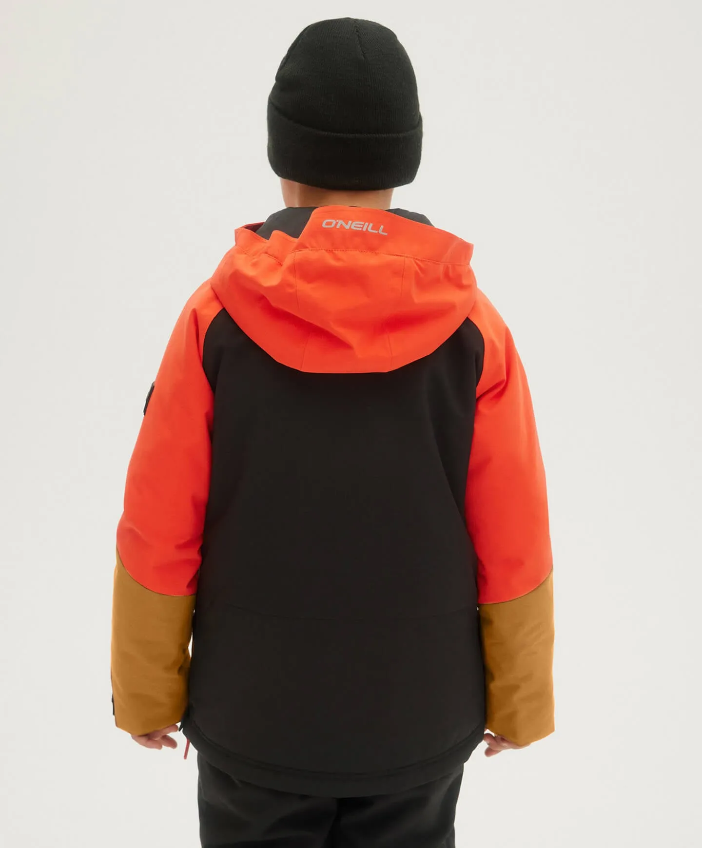 Boy's Anorak Snow Jacket - Cherry Tomato