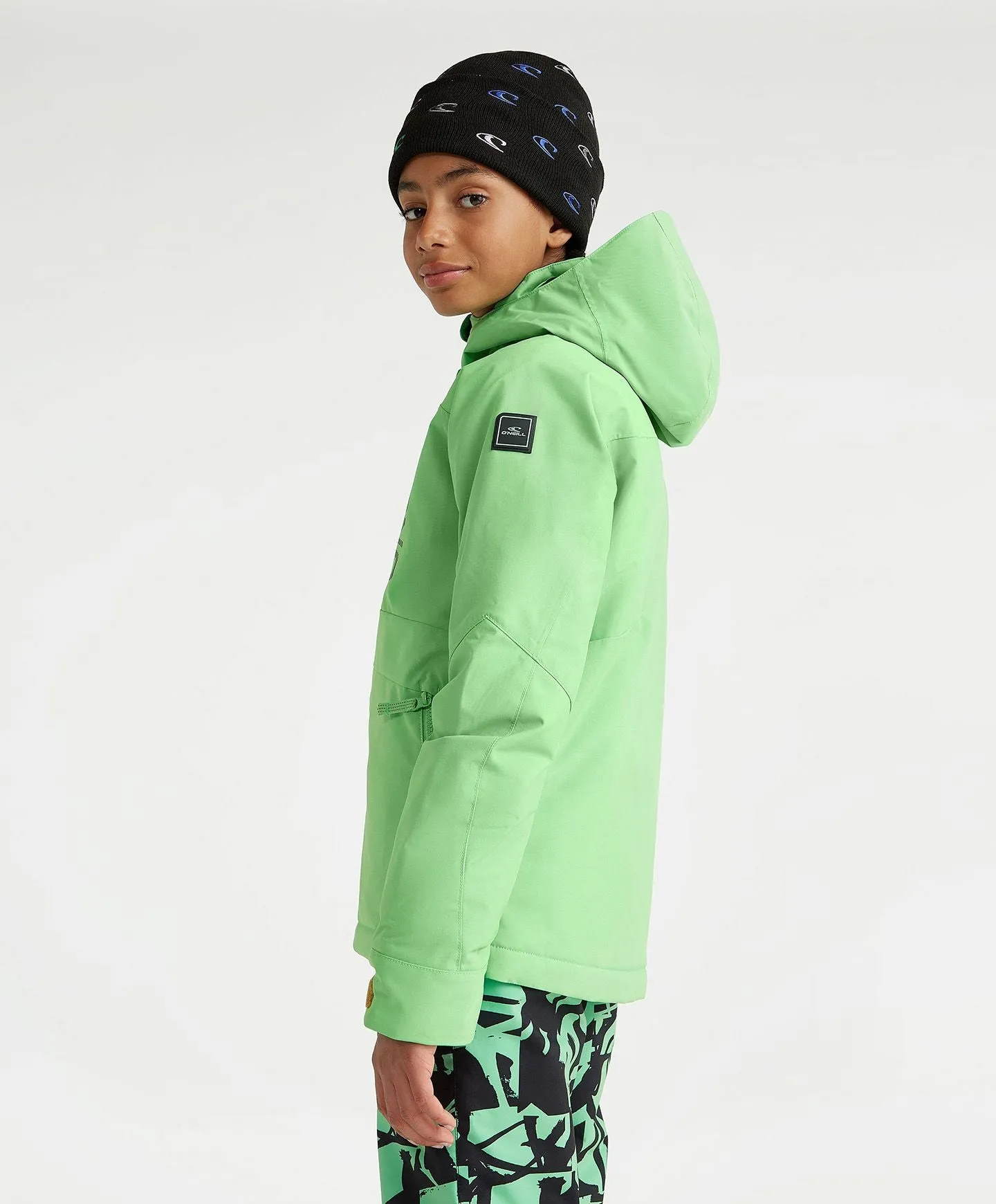 Boy's Hammer Snow Jacket - Luminous Green