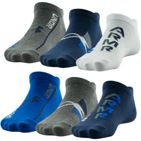 Boys' Under Armour Youth Essential Lite Low 6-Pack Socks