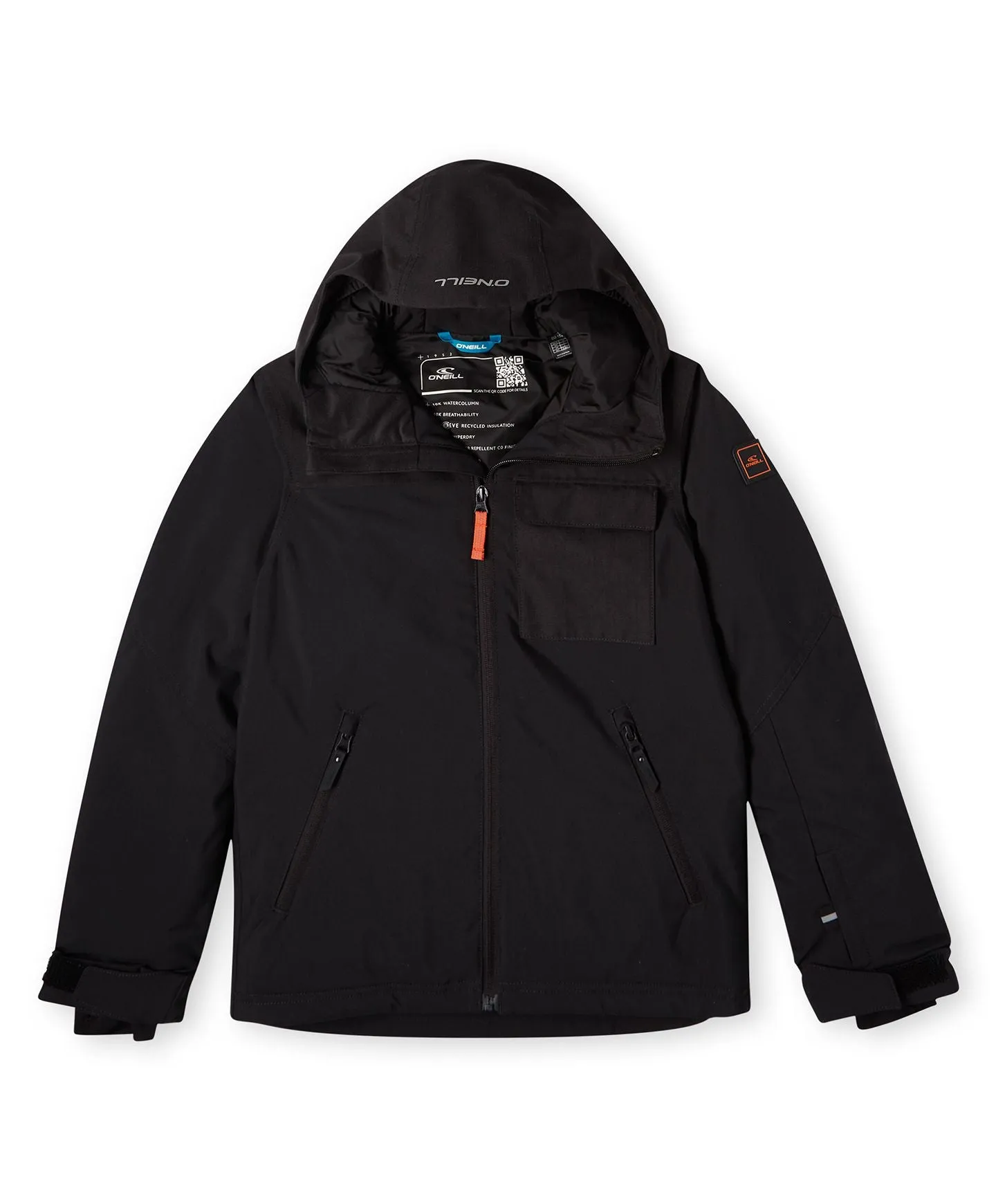 Boy's Utility Snow Jacket - Black Out