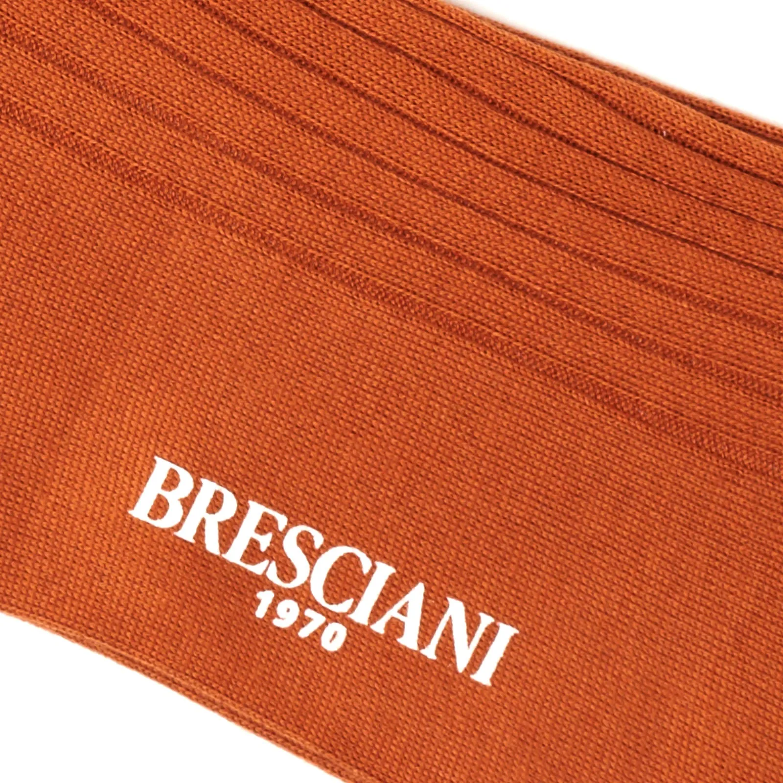 BRESCIANI "Marcello" Organic Cotton Mid Calf Socks US M-L