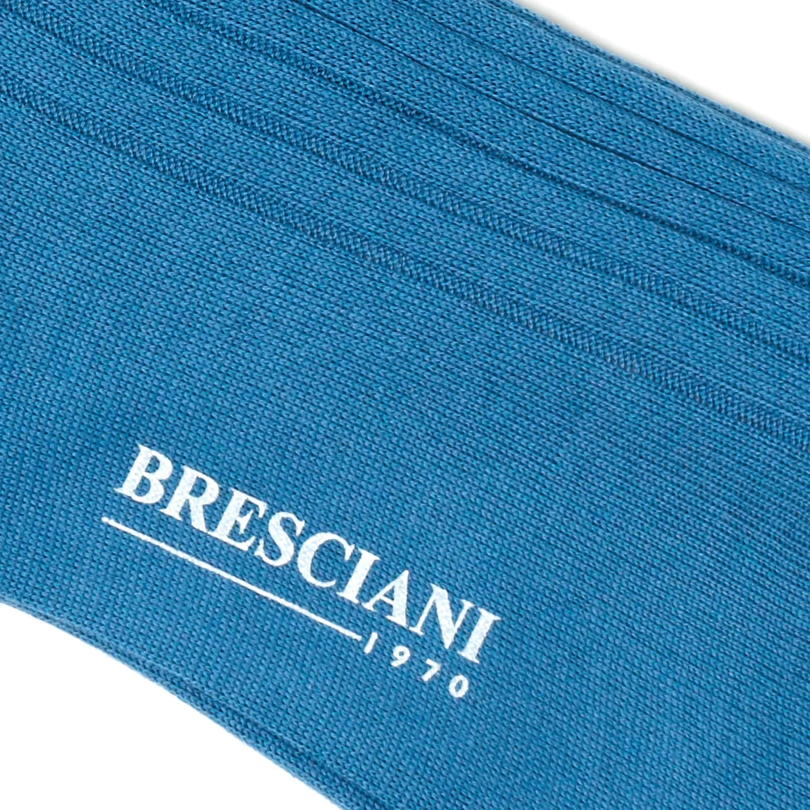 BRESCIANI "Marcello" Organic Cotton Mid Calf Socks US M-L