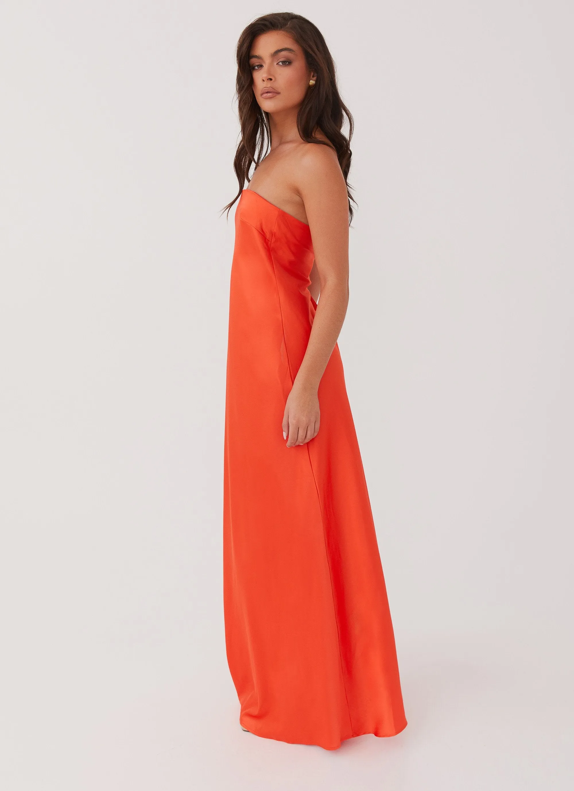 Chantelle Strapless Maxi Dress - Sunset