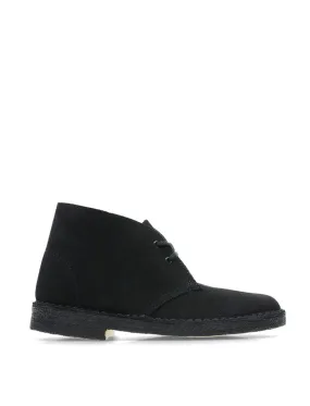 Clarks Originals Desert Boot Black Suede