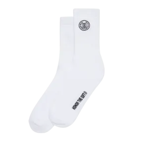 CREST RIB SOCKS HTG230182-WHITE