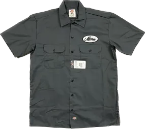 Dickies X Menu S/S Work Shirt - Charcoal