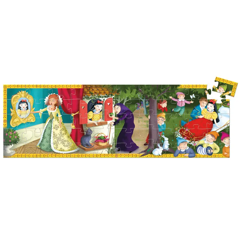 Djeco Snow White 50pc Silhouette Puzzle