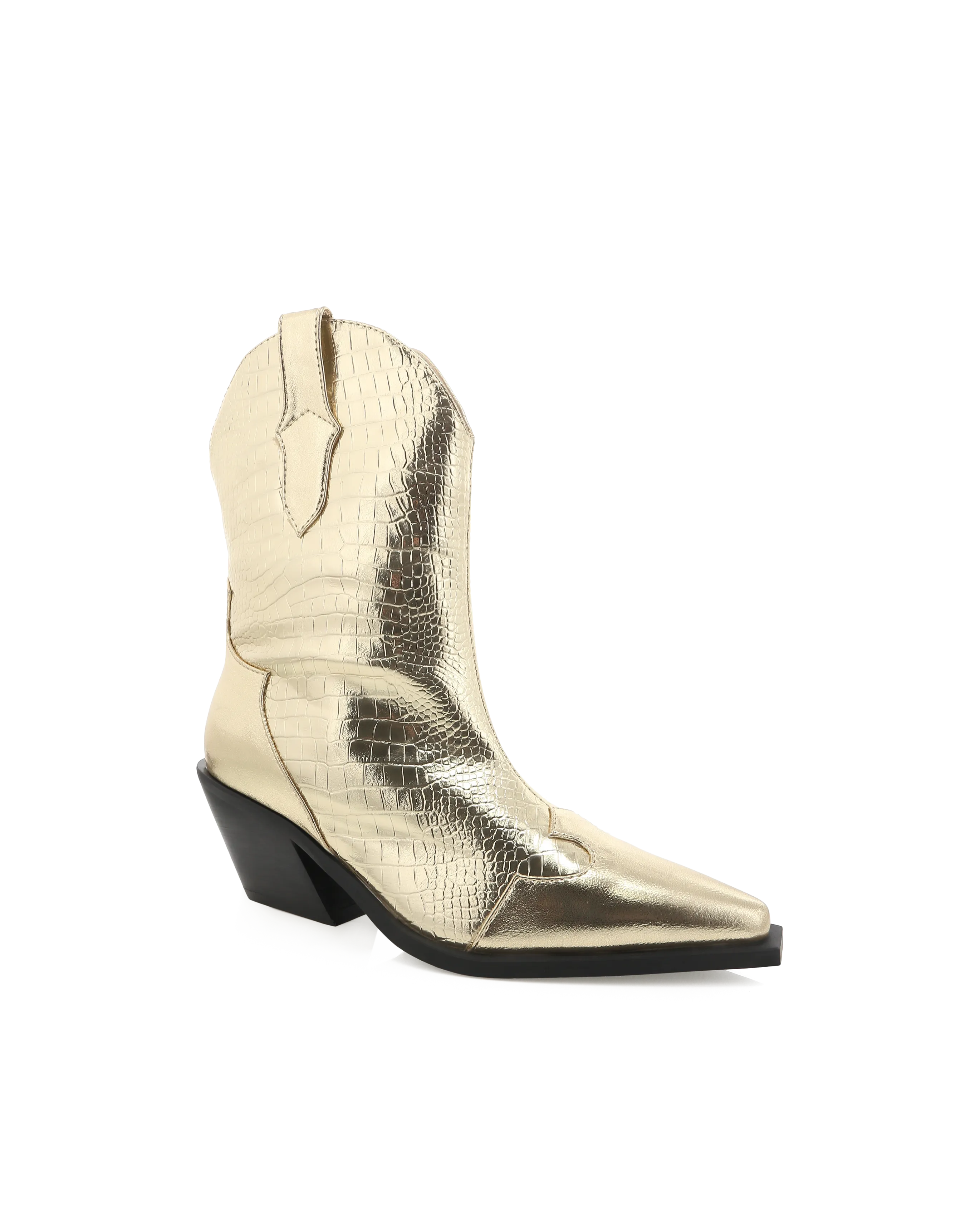 EMURA GOLD METALLIC BOOT | BILLINI