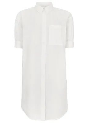 Esmé Studios Aya 2/4 Shirt Dress - Kjole - Snow White