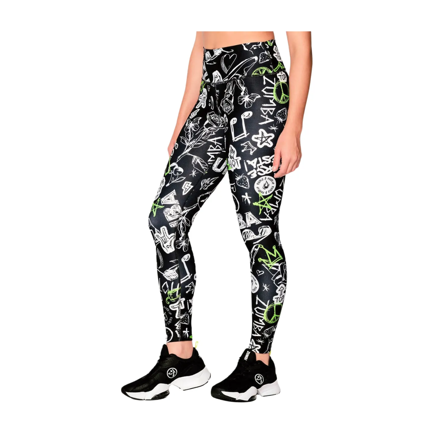 Fierce and Fired up High Waisted Ankle Leggings (Special Order)