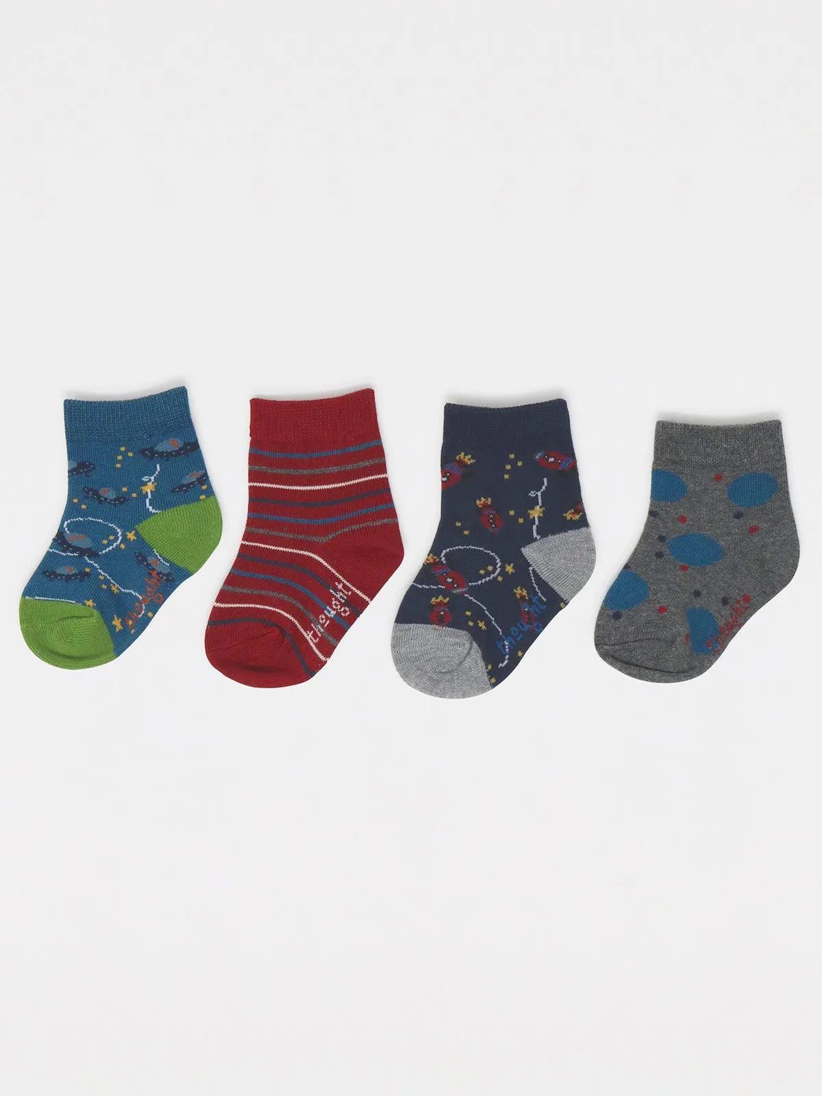 Franky Rocket Baby 4 Socks Gift Box - Multi