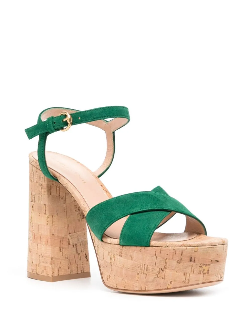 Gianvito Rossi Platform Cork Sandal