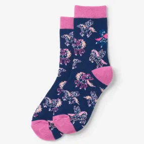 Hatley Crew Socks - Pegasus Constellations