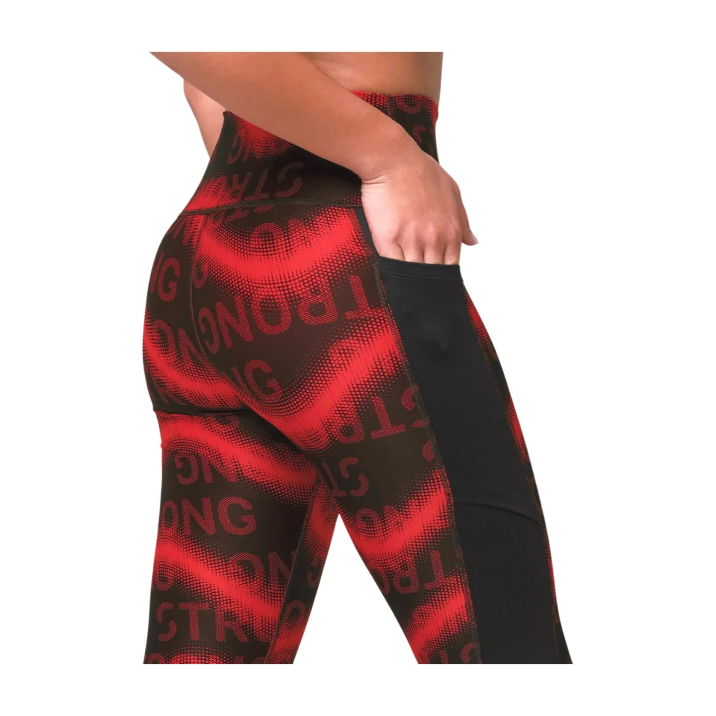 Heat Map High Waisted Ankle Leggings (Special Order)