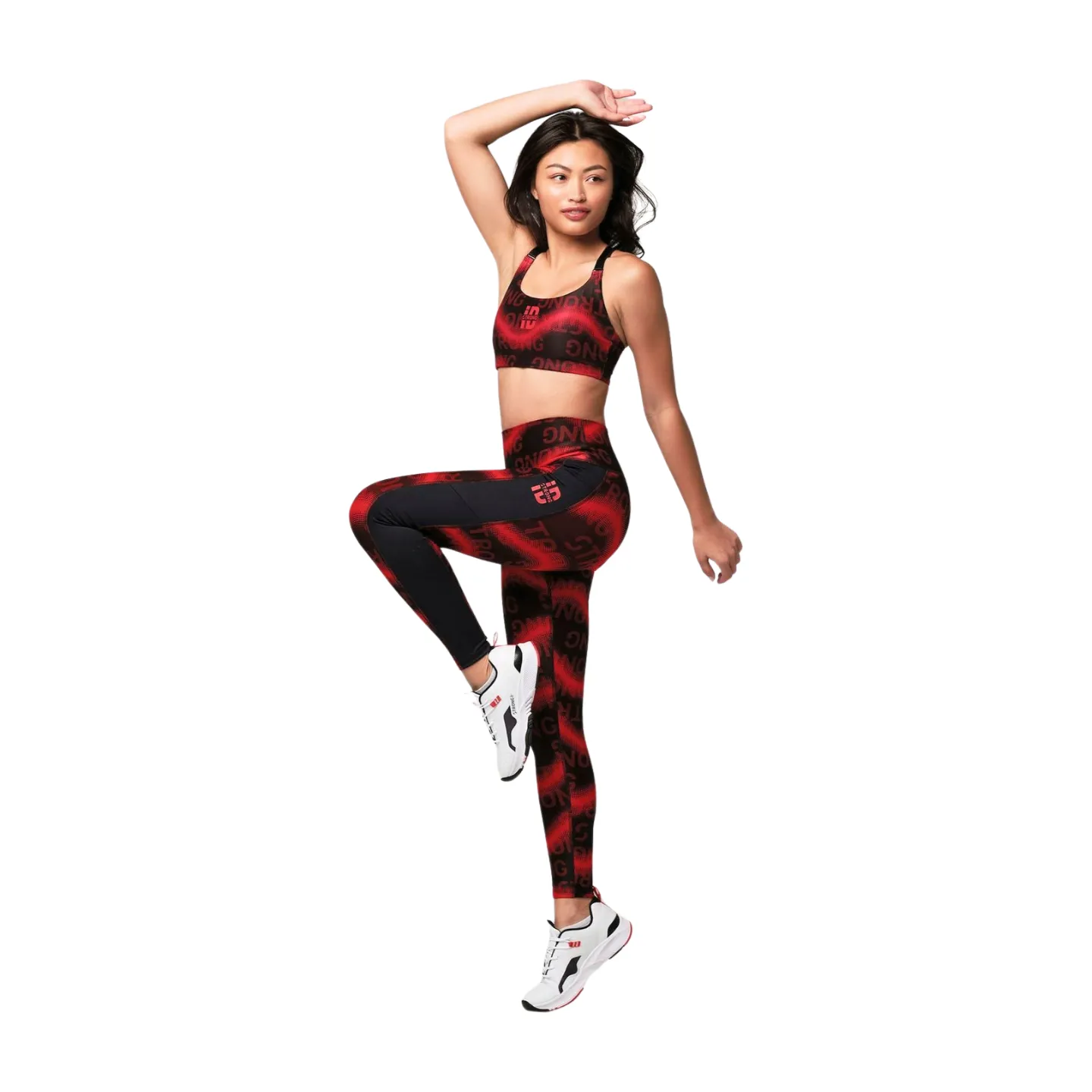 Heat Map High Waisted Ankle Leggings (Special Order)