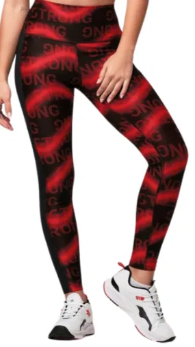 Heat Map High Waisted Ankle Leggings (Special Order)