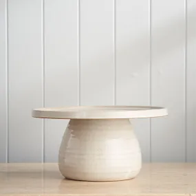 Heirloom Cake Stand - Snow