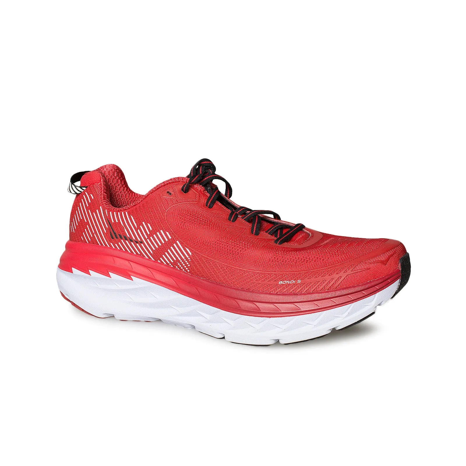 Hoka One One Bondi 5 High Risk Red / Haute Red Running Shoes - Men's