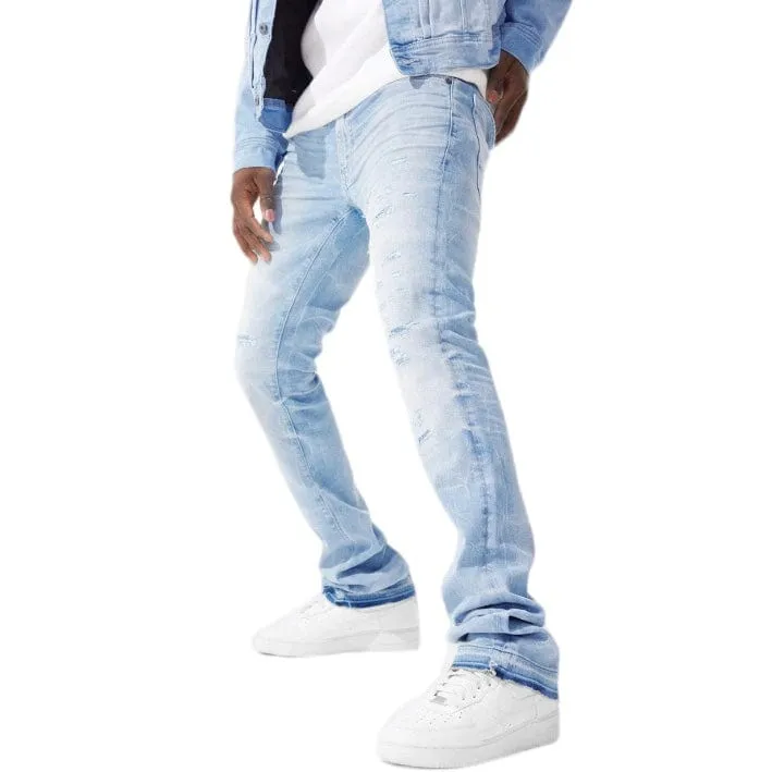 Jordan Craig Martin Stacked Amsterdam Azure Denim (Sky Blue)