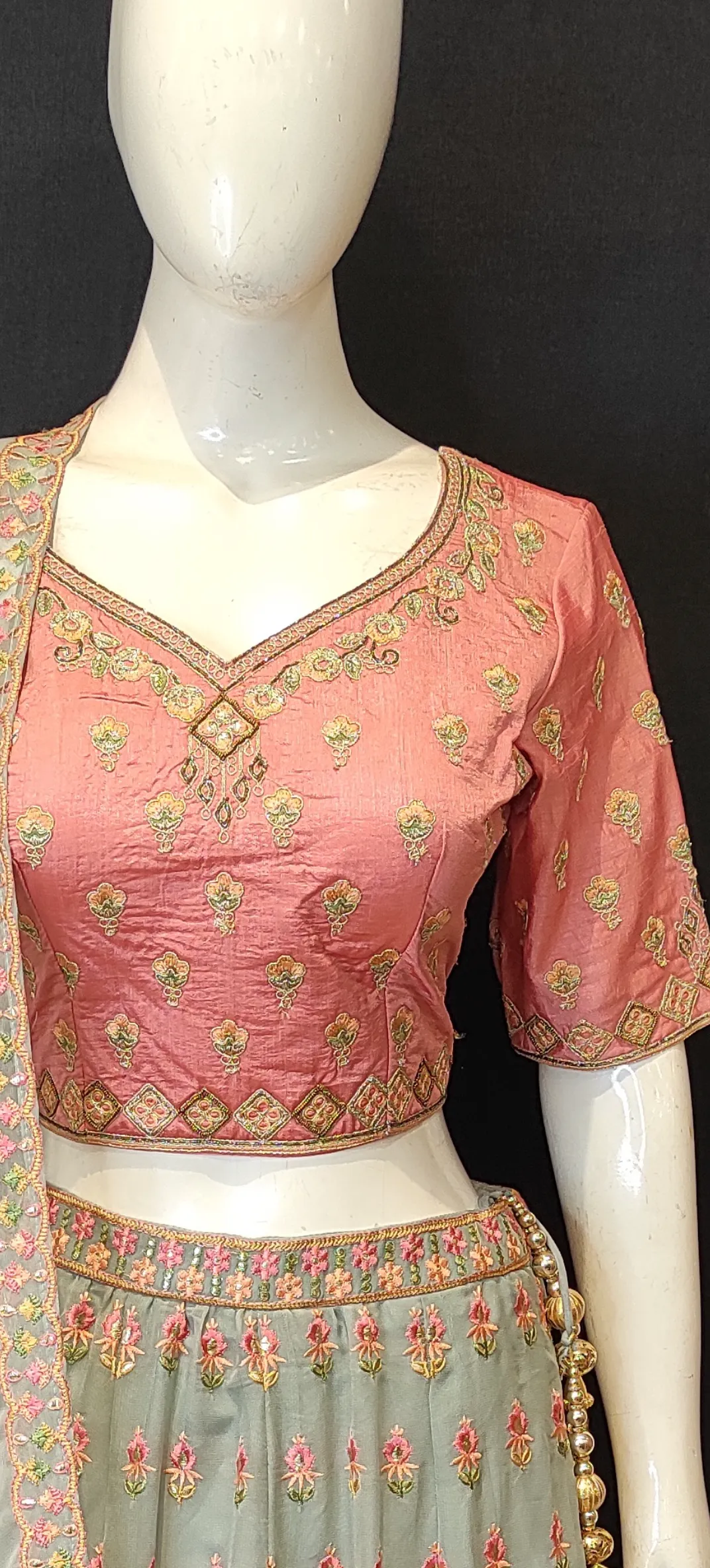 Lehenga Choli with Thread Work